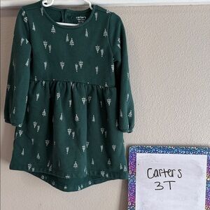 Carter's Forest Green Kids Dress